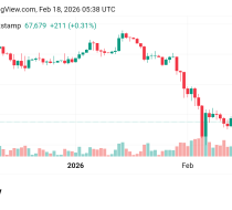 تراجع سعر البيتكوين  مقابل الدولار BTCUSD توقعات اليوم 18/2/2026